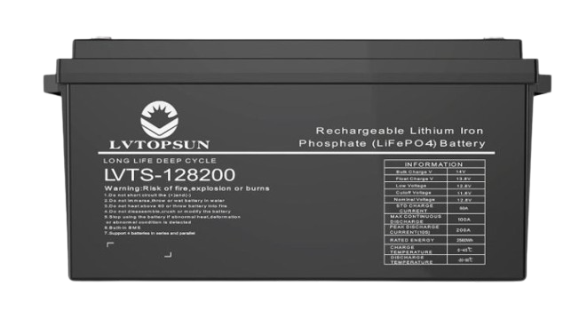 LVTopsun 2.56kWh Battery